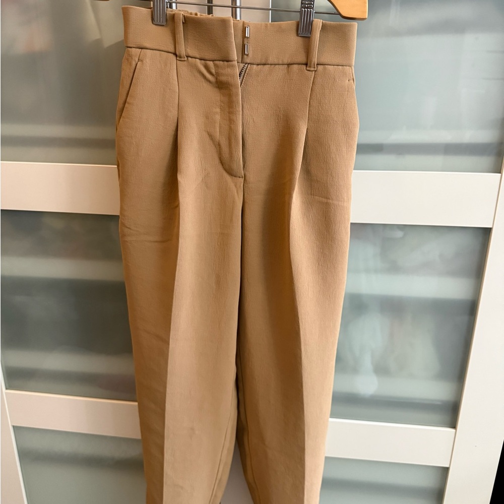 Wilfred Warm Camel Elastic-Waist Trousers